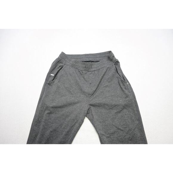 Vuori Taper Jogger Sweat Pants Gray THE RISE THE SHINE Athletic Mens Size Medium - Picture 5 of 11